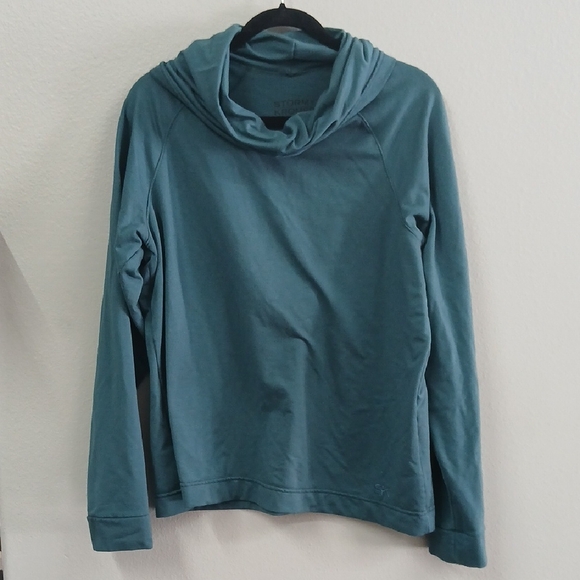 Stormy Kromer Tops - Stormy Kromer Teal Women's Cowl Sweater XL